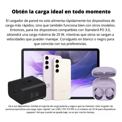 Miniatura 4 de CARGADOR ORIGINAL TIPO C 25W